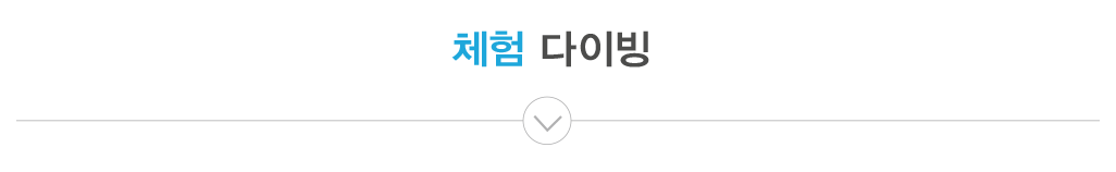 체험다이빙 체험다이빙